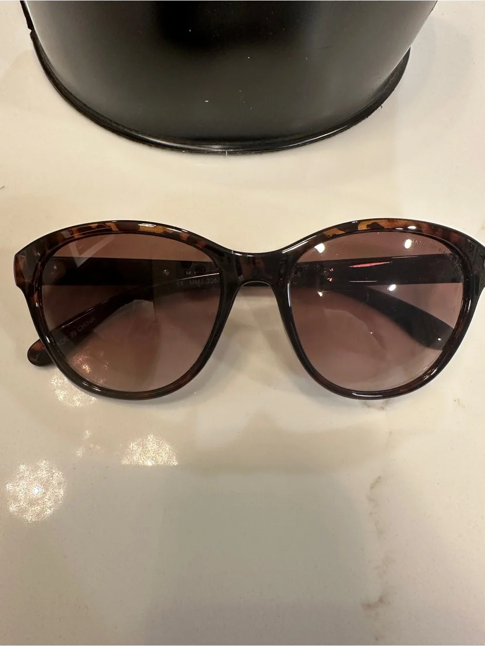 Marc By Marc Jacobs Tortoiseshell Sunglasses with Brown Lenses
